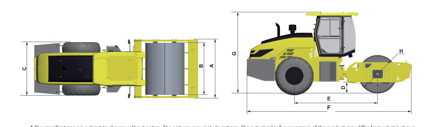 Diagrama de dimensiones SR16-B6